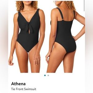 NWT - Athena tie front swimsuit from Nordstrom